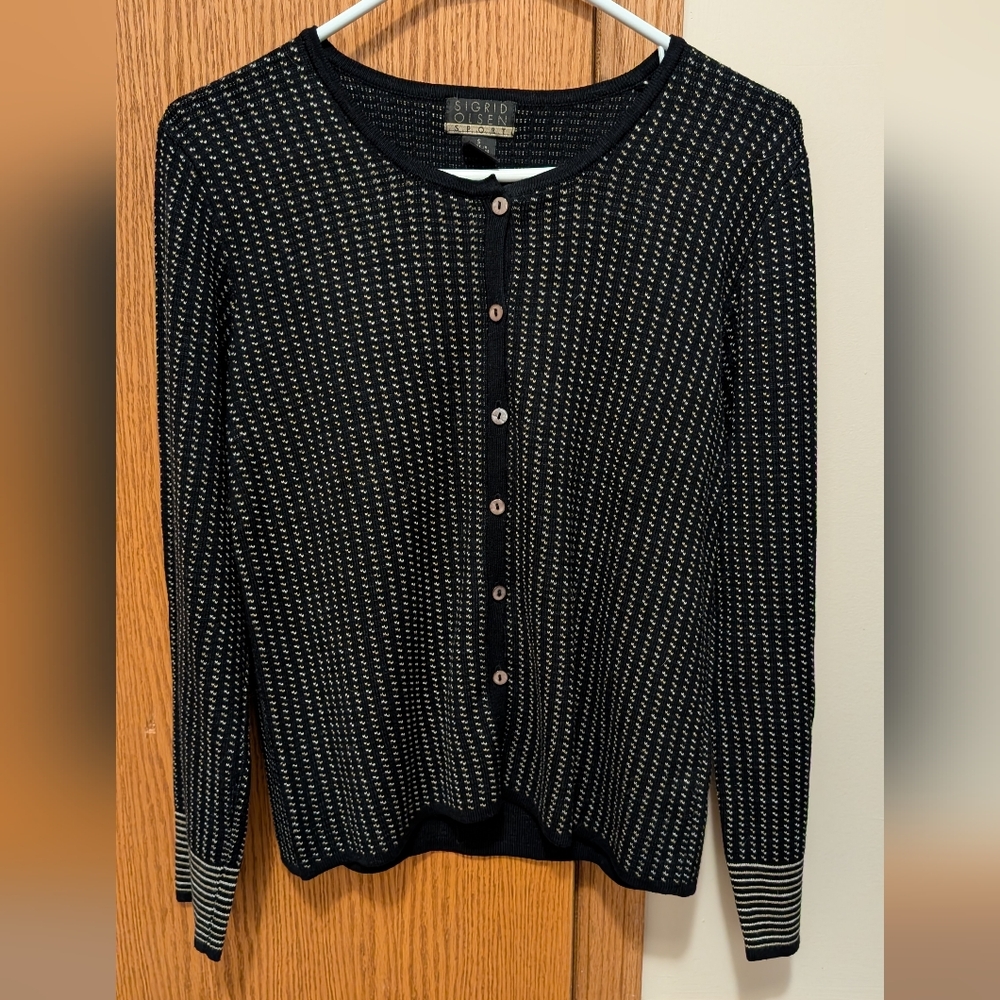 Sigrid Olsen Knit Cardigan